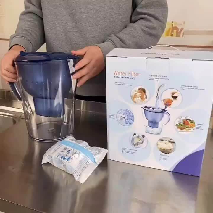 Water Filter Pitcher Kettle Kitchen Water Filter Activated Carbon