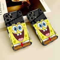 เคสแข็งรูปการ์ตูนที่ทันสมัยสำหรับ Huawei Nova 4 5T 7i 7 Pro 9 SE 10 Pro Mate 20 Pro P20 30 Pro Y9S Y9 Prime 2019 Honor 70 5G SpongeBob ฟิล์มป้องกันแบบเต็มฝาหลัง