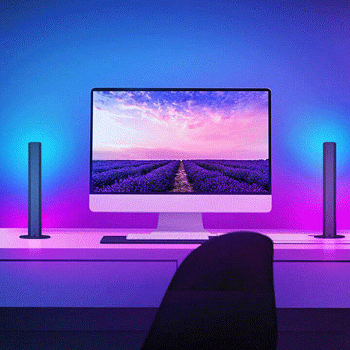 Easy DIY Ambient RGB WS2812B LED Strip Atmosphere Light Arduino TV PC