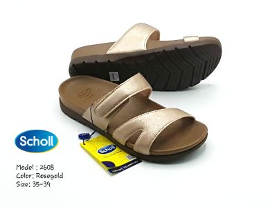 Scholl Hoya 1F-2608 รองเท้าแตะหญิง รองเท้าสุขภาพหญิง