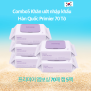 Bebesup Primier 70 sheets Korean version wet wipes combo for sensitive skin