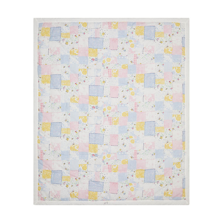 ผ้าควิลท์-mothercare-spring-flower-quilt-ua156