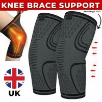 Wind-resistant Riding Knee Pads Comfortable And Breathable Knee Pads Wear-resistant And High-elastic Knee Pads Lightweight Breathable Protective Knee Pads Fall And Winter Badminton Running Fitness Knee Pads Knitted Nylon Sports Knee Pads For Men And Women