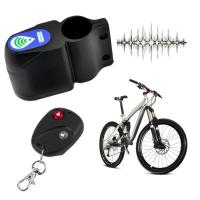 Anti-theft Bicycle Lock Sound Loud Electronic Security Bicycle Steal Lock Alarm Bike Lock Remote Control Anti Theft Bike Lock Locks