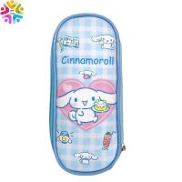 TSEVD มัลติฟังก์ชั่ สำหรับผู้หญิง คาวาอิ Cinnamoroll คุโรมิ อุปกรณ์การเรียนสำหรับโรงเรียน กระเป๋าเครื่องสำอางอะนิเมะ เมโลดี้ เครื่องเขียนสเตชันเนอรี กล่องใส่ดินสอ ถุงเก็บสัมภาระ Pencilcase กระเป๋าใส่ปากกา