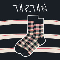 emmtee.emmbee - ถุงเท้า Tartan