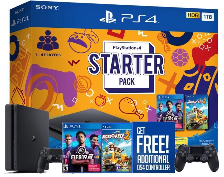  Newest Sony Playstation 4 PS4 1TB HDD Gaming Console Bundle  with Three Games: The Last of Us, God of War, Horizon Zero Dawn, Included  Dualshock 4 Wireless Controller : Video Games