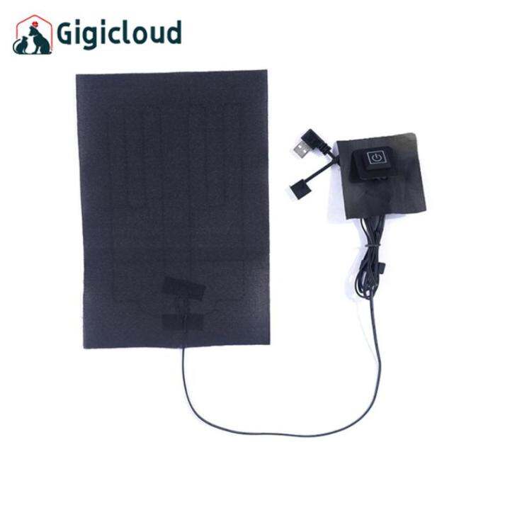 USB Electric Heating Pad 3 Level Temperature Winter DIY Heated Clothing