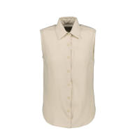 Khaki Bros. - Sleeveless Shirt - เสื้อเชิ้ตแขนกุดสำหรับผู้หญิง - KL20S004 Linen