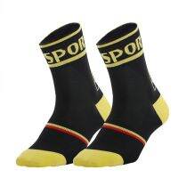 【hot】♝♈  New Cycling Socks Top Brand Sport Breathable Outdoor Racing Big Size Men