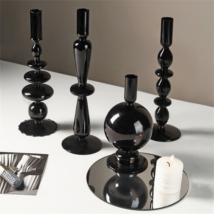 black-outdoor-romantic-candle-holder-tall-glass-cylinder-stand-candlestick-nordic-home-wedding-decoration-portavelas-wedding