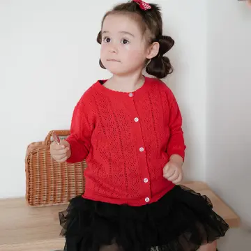 Girls red dress on sale coat