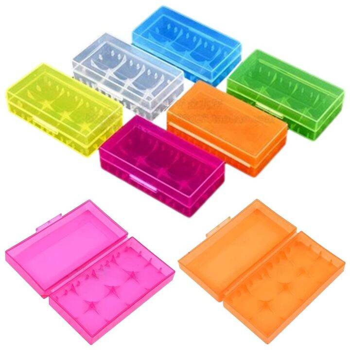 BORC3 Transparent Organizer for Battery Holders Plastic Rechargeable
