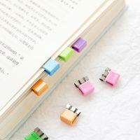 10/20pcs Mini Paper Clips Set Candy Color Transparent Metal Bookmark for File Index Page Holder Clamp Memo Office School F709