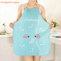 MG 【Flash Sale】Home Women Waterproof Cute Cartoon Kitchen Restaurant Cooking Bib Apron Aprons