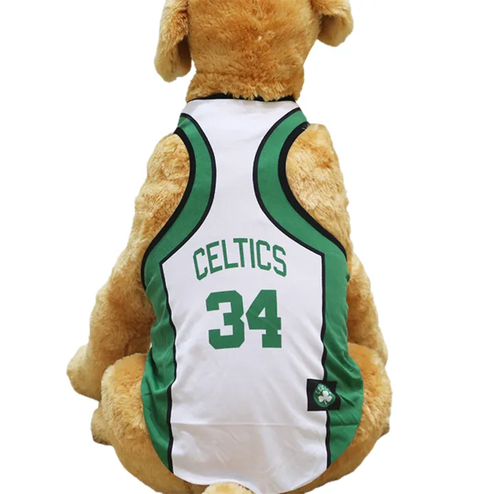 Pet Summer Mesh Letter Vest Basketball Jersey T-Shirt Sportswear Dog