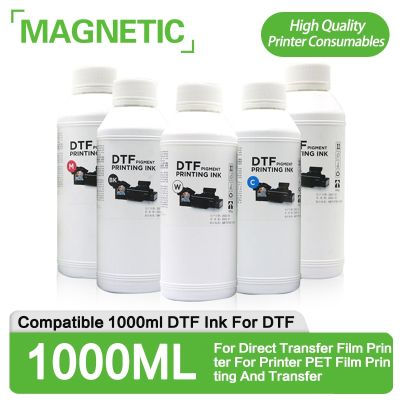 Magnetic NEW 1000ML DTF Ink Kit Film Transfer Ink For Direct Transfer Film Printer For Printer PET Film Printing And Transfer