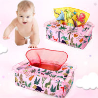 Magic Baby Tissue Box Toy STEM Montessori Toys For Babies 6-12 Months Plush Educational STEM Montessori Toys For Babies 6-12