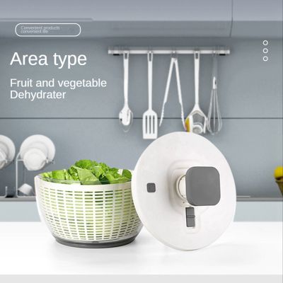 Vegetable Dehydrator Press Quick Cleaning Dryer Fruit and Vegetable Dry and Wet Separation Draining Salad Spinner