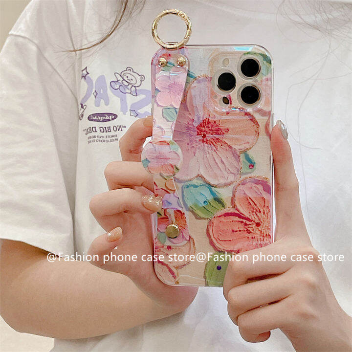 เคสโทรศัพท์-vivo-v29-y27-y36-5g-4g-เคส-phone-case-หรูหราวินเทจลายเพชรเทียมบลูเรย์ดอกไม้-camellia-ปลอก-vivov29-5g-นุ่มพร้อมสายรัดข้อมือ2023