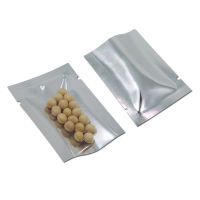 6*9cm 500Pcs Lot Open Top Clear Aluminium Foil Plastic Bags Vacuum Pouches Heat Seal Bags Food Storage Package Packing Bags