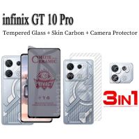 Infinix GT 10 Pro ฟิล์มนิ่มสีประกายหิมะกันแอบดูเซรามิก3 In 1สำหรับ Note 30 VIP Note 30 Pro ป้องกันการสอดแนมชนิดเคลือบเพื่อความอ่อนโยนกระจกฟิล์มกระจก iPhone X พร้อม Privacy ด้าน