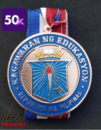 DEPED MEDAL 5CM (KAGAWARAN 50 PCS ) | Lazada PH