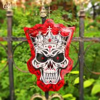 Manufacturers wholesale cross-border new wind bells to 3 d rotation rose earl atmosphere pendant pendant Halloween