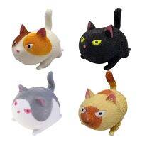 【LZ】✖  1PC Soft Rubber Anti-Stress Gadget Playhouse Kit Squeeze Screaming for CAT Figur