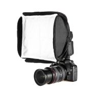 New Foldable DSLR Camera Top Flash Diffuser Soft Box Flashgun Softbox 23cm used for Universal Speedlight Photo Studio Accessory