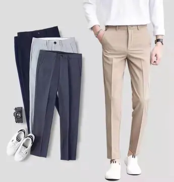 Shop Ankle Cut Slim Fit Trouser with great discounts and prices online -  Dec 2023