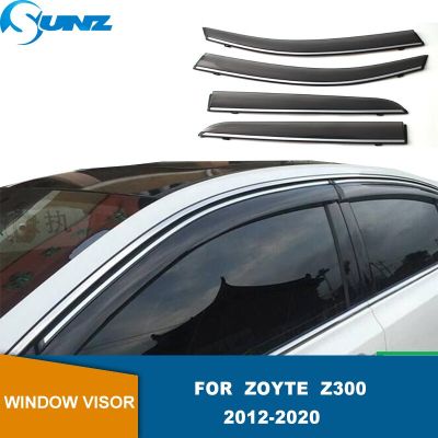 กระบังหน้าต่างด้านข้างสำหรับ Zoyte Z300 2013 2014 2015 2016 2017 2018ลมรถยนต์ที่กะบังฝนลมกันแดด