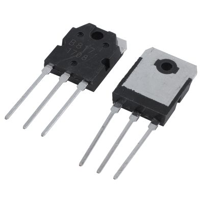 2 silicon transistor - D 1047 + B 817, 200 V, 12 A
