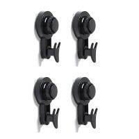 4Pcs Suction Cup Hooks, Removable Twist Heavy Duty Vacuum Suction Cup Hooks Waterproof for Kitchen Bathroom Shower Wall