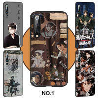 Casing หรับ OPPO A91 F15 A81 A92 A72 A52 A93 A94 Reno 2 2Z 2F 3 4 5 5K 6 4Z 6Z Lite Pro Plus A92S ni87 Levi Ackermann Attack On Titan Pattern Phone เคสโทรศัพท์