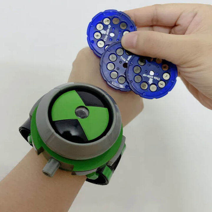 Ben10 Omnitrix Watch projektor Watch DAI angka tindakan asli jepun a ...