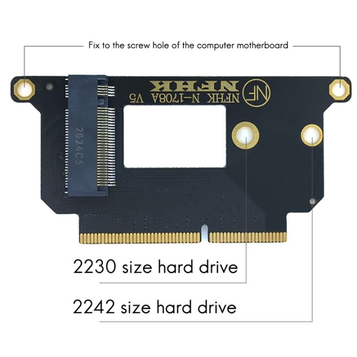 ssd-hard-disk-adapter-card-m-2-nvme-to-for-apple-macbook-pro-a1708-ssd-hard-disk-adapter-card