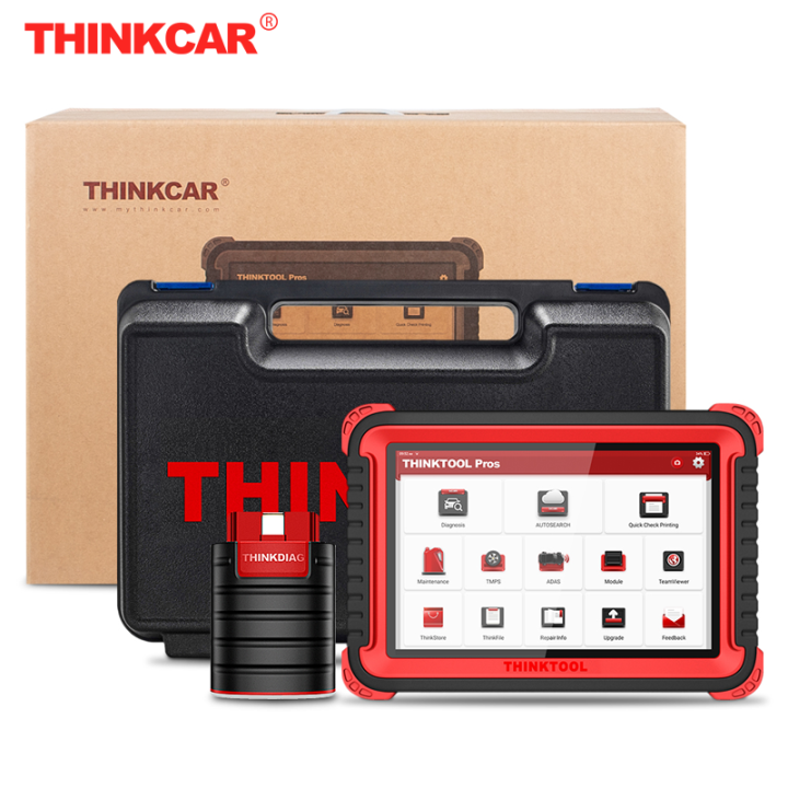 Thinkcar Pemindai Kode Thinktool Pro OBD2, Alat Pindai Sistem Penuh ...