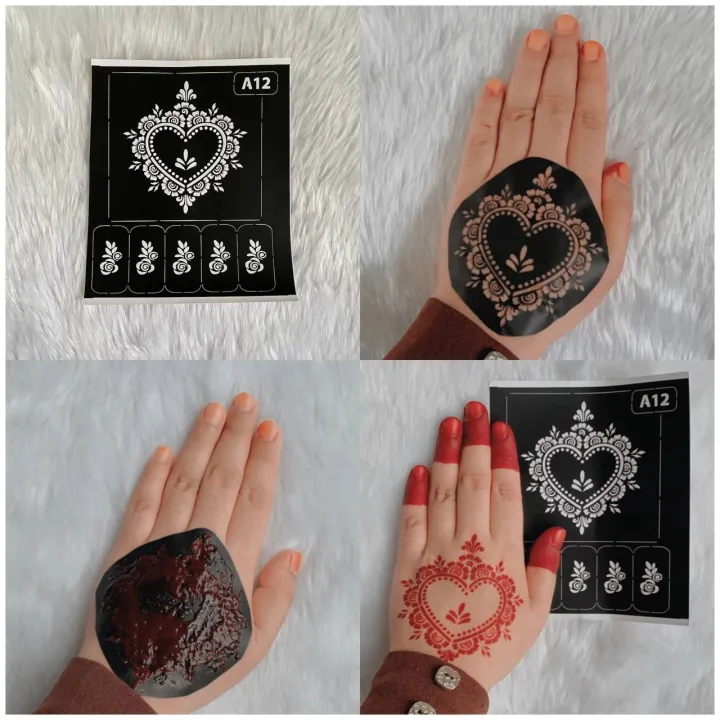 Tangan sticker inai Inai Shoppe