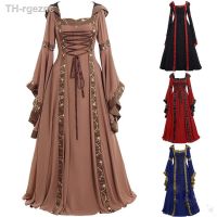 ₪ Medeival Gothic Dresses Steampunk Hoodies Bandage Noble Costumes