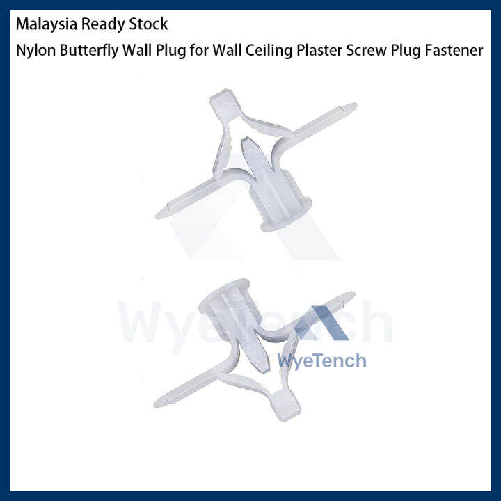 Heavy Duty Nylon Butterfly Wall Plug for Hollow Partition Wall Ceiling