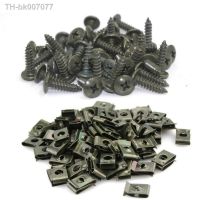 ✈  Motorcycle Car Scooter ATV Moped Ebike Plastic Cover Metal Retainer Self-tapping Screw and Clips Automobiles Accessories