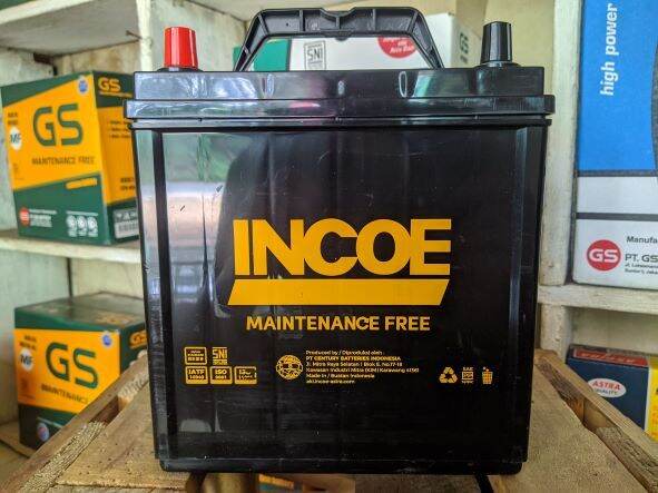 Aki INCOE ASTRA ASLI ORIGINAL MF AKI KERING 12 VOLT 32 AMPERE TYPE NS40