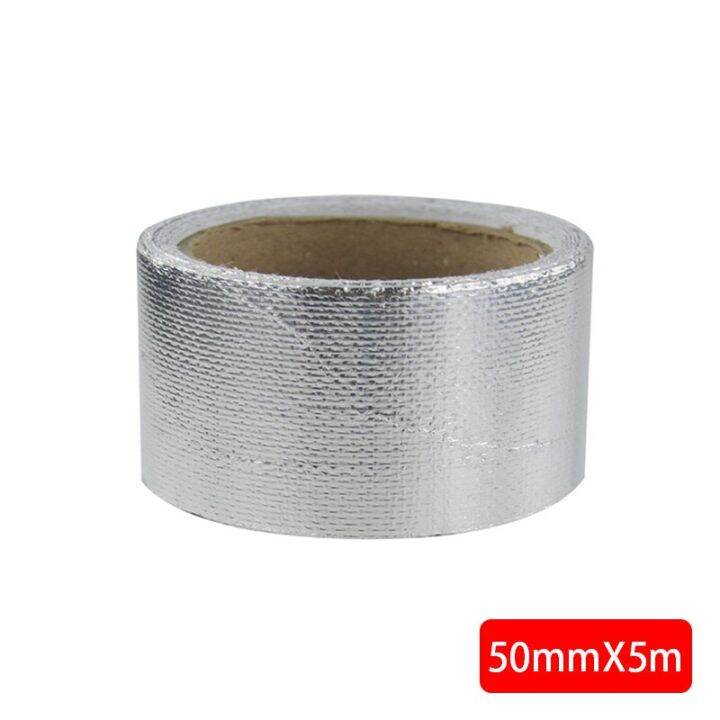 fire-retardant-thermal-exhaust-tape-air-intake-heat-insulation-shield-wrap-reflective-heat-barrier-self-adhesive-engine-for-car-adhesives-tape