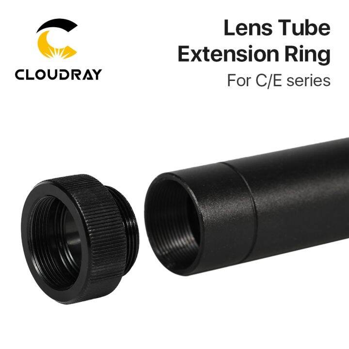 cloudray-e-series-lens-tube-extension-ring-co2-o-d-25mm-lens-tube-for-d20-f63-5mm-127mm-lens-for-co2-laser-cutting-machine