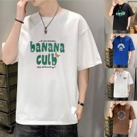 The new 2023 mens short sleeve T-shirt loose half sleeve shirt American youth mens clothing trend restoring ancient ways men clothes --ntx230801✱