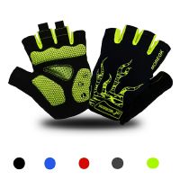 hotx【DT】 Breathable Gloves Half Guantes De Ciclismo Road Motorcycle Cycling for Mittens