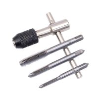 Limited Time Discounts 6Pcs Screw Tap Wrench Set T-Shaped M3 M4 M5 M6 M8 Wrench Threading Tapping Hand Tool Kit Reversible Screwdriver Tap Holder Cheap