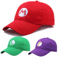 เกม Super Luigi Bros Sun Hats คอสเพลย์หมวกเบสบอล Prop