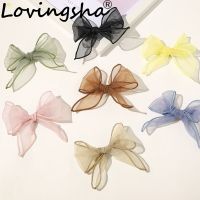 LOVINGSHA Girl Cute Butterfly Bow Barrettes Women Hair Ties Hair Clips Bowknot Hair Accessories For Ladies FC198